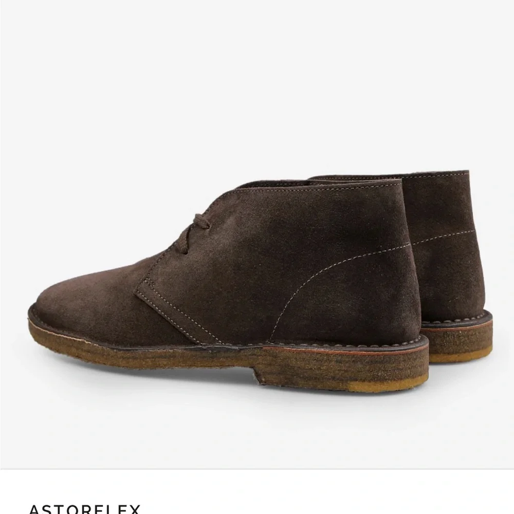 Astorflex Chukka Boot, Suede, Men's Size 11